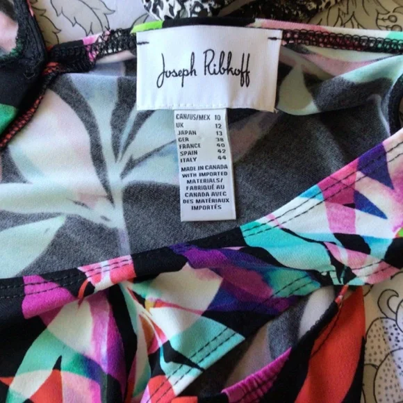 Joseph Ribkoff Tunic Top - Picture 4 of 4